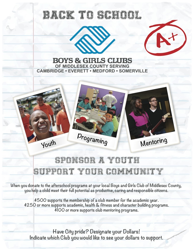 Sponsor a Youth Support Your Community
